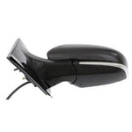 2016-2018 Toyota Prius Mirror (Driver Side); Power; Heated; Manual Folding; w_o Blind Spot Detection; Flat Glass; Glossy Black Base; TO1320355; 8794047530