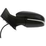 2016-2018 Toyota Prius Mirror (Driver Side); Power; Heated; Manual Folding; w_o Blind Spot Detection; Flat Glass; Textured Base; TO1320354; 8794047400