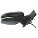 2016-2018 Toyota Prius Mirror (Passenger Side); Power; Heated; Manual Folding; w_o Blind Spot Detection; Convex Glass; Textured Base; TO1321354; 8791047410