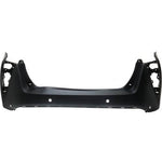 2016-2018 Toyota Prius Rear Bumper; w_ Park Assist Sensor Holes; Made of Plastic; TO1100320; 5215947915