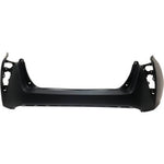 2016-2018 Toyota Prius Rear Bumper; w_o Park Assist Sensor Holes; Made of Plastic; TO1100319; 5215947913