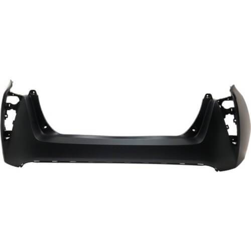 2016-2018 Toyota Prius Rear Bumper; w_o Park Assist Sensor Holes; Made of Plastic; TO1100319; 5215947913