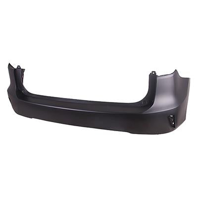 2016-2019 Lexus RX450H Rear Bumper; w/o Park Assist Sensor Holes; Made of Platic; LX1100193; 521590E914