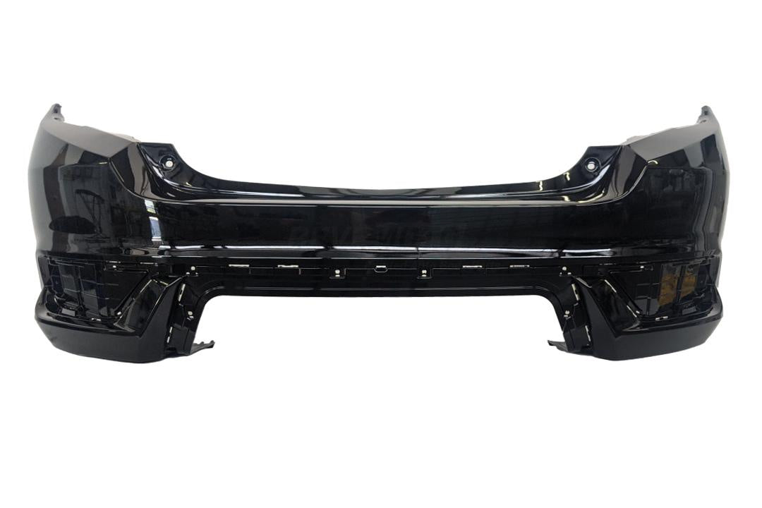 2016-2021 Honda Civic Rear Bumper Painted (Sedan)_Crystal_Black_Pearl_NH731P_04715TBAA00ZZ_HO1100296