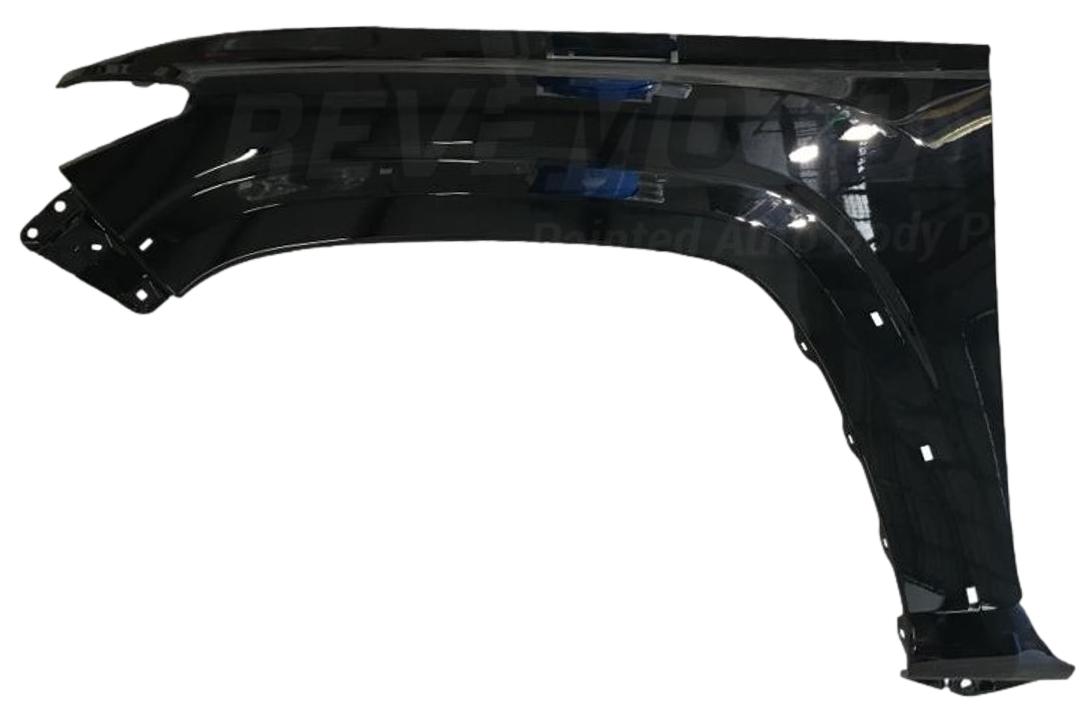 2016-2023 Toyota Tacoma Fender Painted (Limited Models) Attitude Black Metallic (218) 5381204120 TO1240262 ReveMoto Painted Auto Parts Replacement 