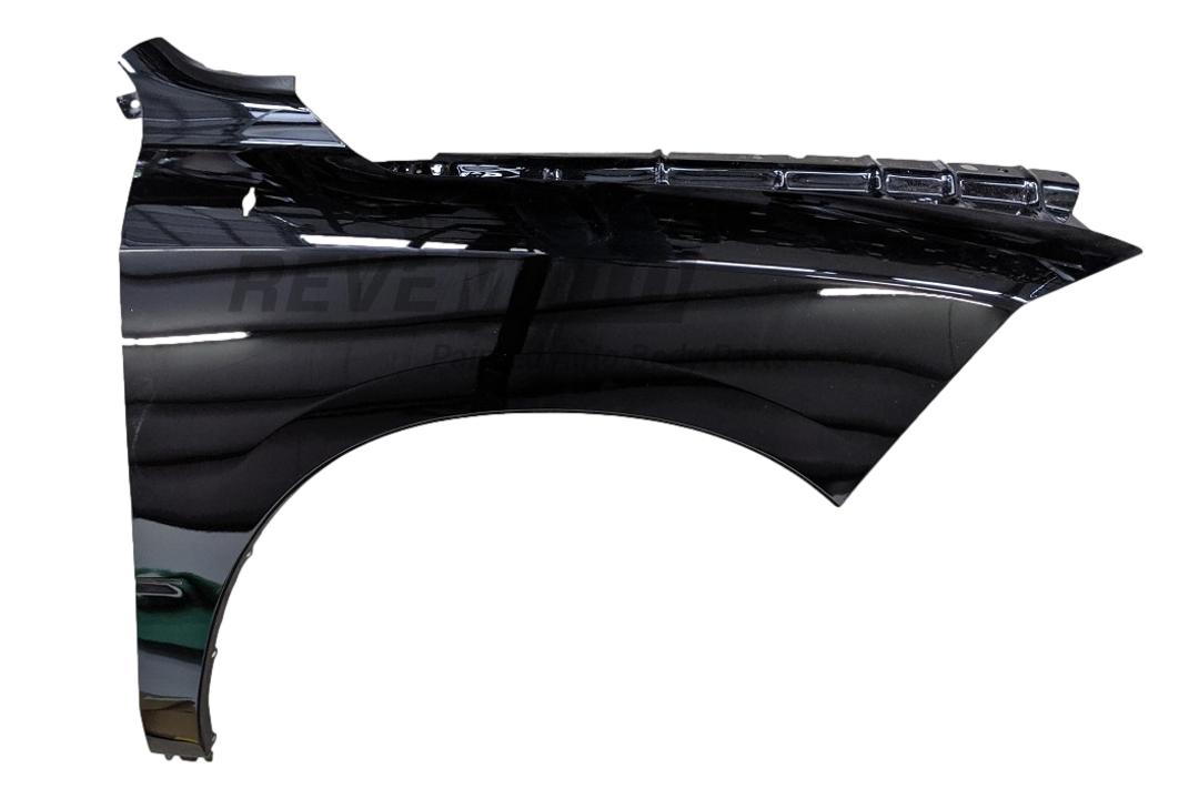 2009-2021 Dodge Ram Fender Painted (OEM | 1500/2500/3500 Models)_WITHOUT: Molding, Fender Flare Holes_Right, Passenger-Side_Brilliant_Black_Pearl_PXR_ 68054338AI_ CH1241269