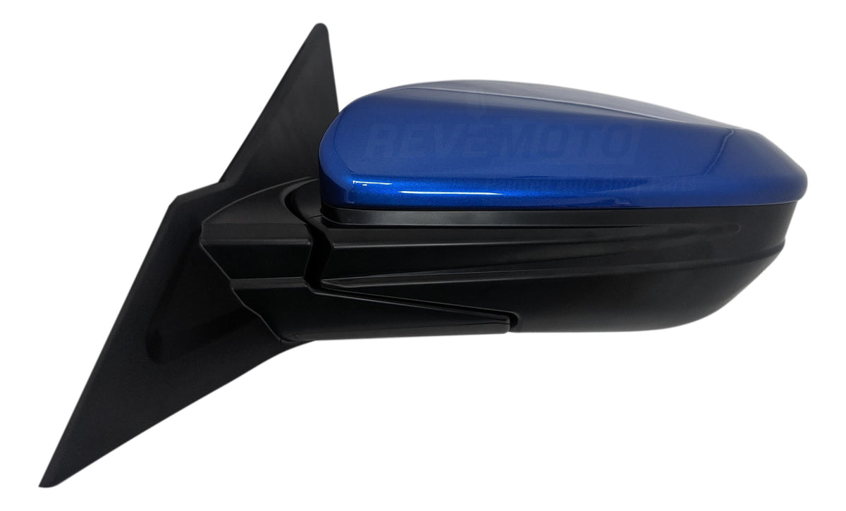 2016 Honda Civic Side View Mirror Painted Aegean Blue Metallic Brilliant Sporty Blue Metallic (B593M) 76258TBAA02ZA HO1320283