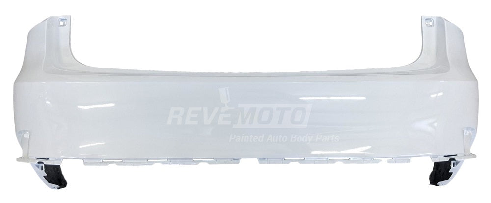 2016 Lexus IS300 Rear Bumper Cover Painted, White Nova Gf Metallic - Full Gloss (83), Sedan, Except C, w_o Park Assist Sensor Holes_5215953940
