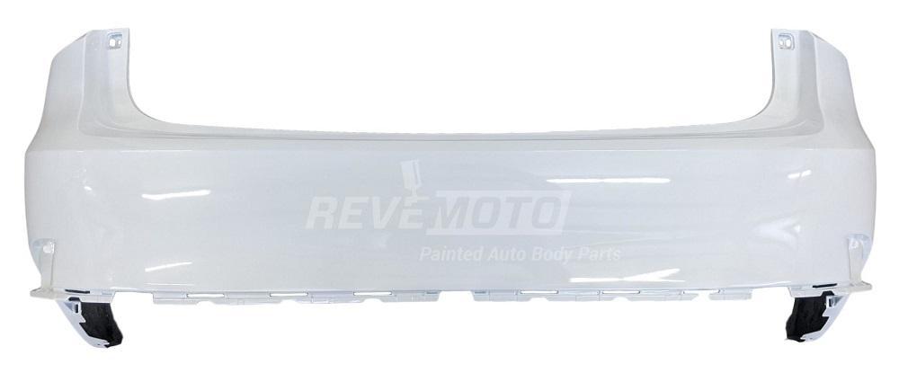 2014 Lexus IS300 Rear Bumper Cover Painted, White Nova Gf Metallic - Full Gloss (83), Sedan, Except C, w_o Park Assist Sensor Holes_5215953940