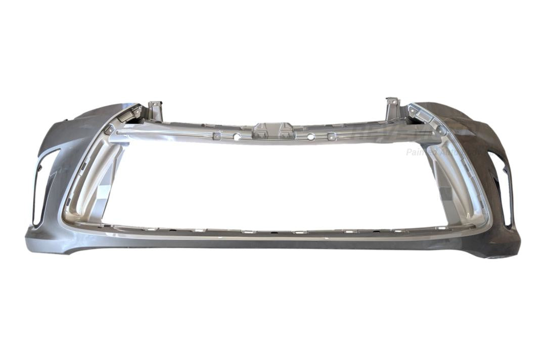 2015-2017 Toyota Camry Front Bumper Cover Painted Dark Steel Mica (1H2) , Hybrid Without Park Assist Sensor Holes 5211907913