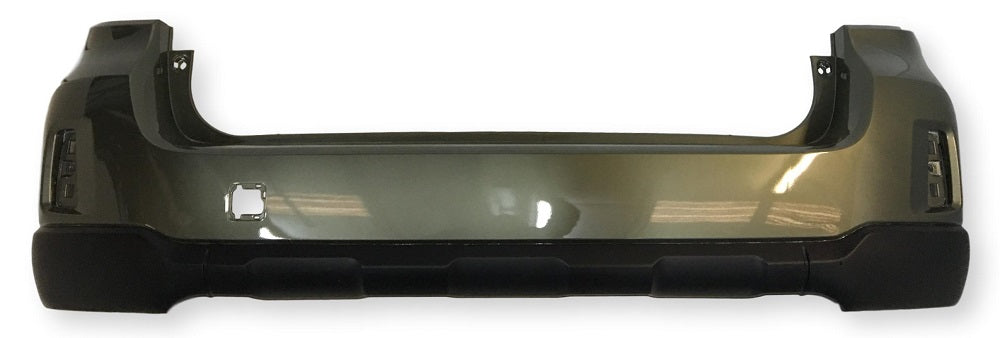 2016 Subaru Outback Rear Bumper Painted Wilderness Green Metallic (K4X)