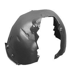 2017-2018 Audi A4 Driver Side Fender Liner Rear Section, Vacuum Form, B9_AU1248133