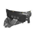 2017-2018 Audi A4 Passenger Side Fender Liner Front Section, w S-Line Pkg, Vacuum Form, B9_AU1249135