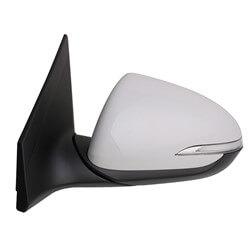 2020 Hyundai Elantra Driver Side Power Door Mirror (Sedan; USA Built; Heated; w- Signal Light; w- Memory; w- Blind Spot Detection; Power; Manual Folding) HY1320227 