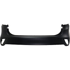 2017-2018 Hyundai Santa Fe Rear Bumper Cover (XL-6-7 Seater; Except Sport Models; Upper; w-o Park Assist Sensor Holes) HY1100213
