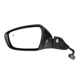 2017-2018 Kia Forte Driver Side Power Door Mirror (Heated; w-o Turn Signal; w-o BSD; Manual Folding) KI1320213