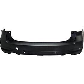 2017-2018 Subaru Forester Rear Bumper (w- Park Assist Sensor Holes; w-Textured Lower)