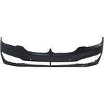 2017-2019 BMW 5Series Front Bumper; w/o M-Pkg; Sedan; w/o HL Washer Holes; w/ Park Assist Sensor Holes; w/ Parking Distance Control Holes; w/ IPAS; BM1000469; 51117427445