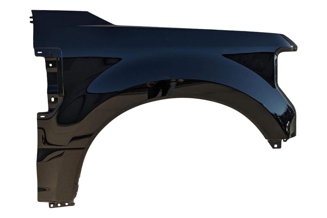 2017-2019 Ford F250 F350 Right Passenger Side Fender (Without Wheel Opening Molding) Painted Agate Black Metallic (UM) JC3Z16005C FO1241314 