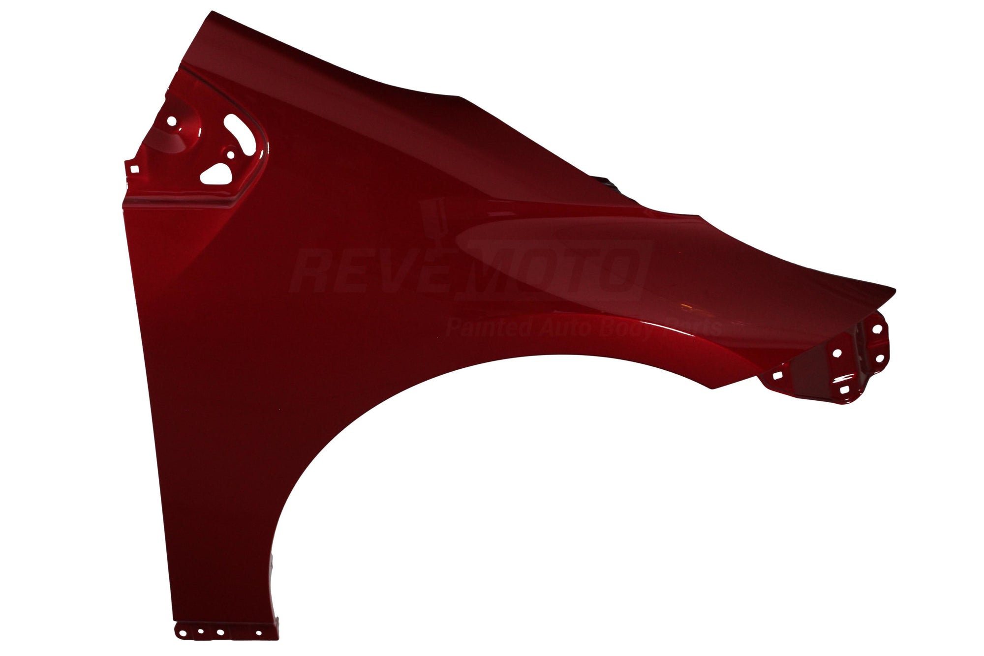 2017-2022 Toyota Prius Prime Passenger-Side Fender Painted Emotional Red 2 Metallic (3U5) - ReveMoto Painted Car Parts