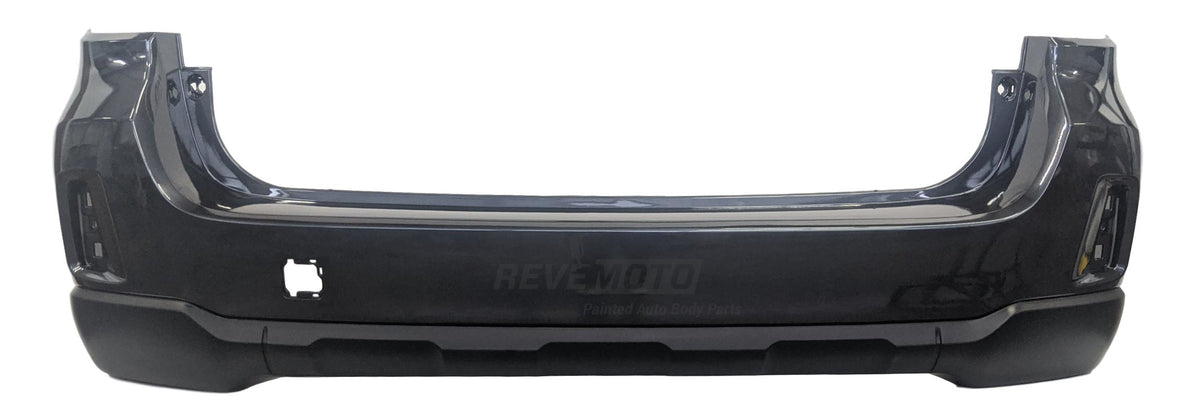 2017 Subaru Outback Rear Bumper Painted (WITH: Park Assist Sensor Holes) Carbide Gray Metallic (JV9, K6U) 57702AL13A SU1100175