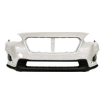 2018-2020 Subaru Crosstrek Front Bumper Painted Crystal White Pearl (K1X) _2018-2020 Except Hybrid SKU 57704FL010