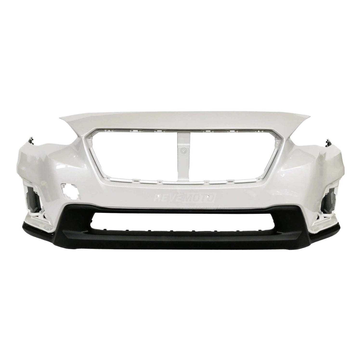 2018-2020 Subaru Crosstrek Front Bumper Painted Crystal White Pearl (K1X) _2018-2020 Except Hybrid SKU 57704FL010