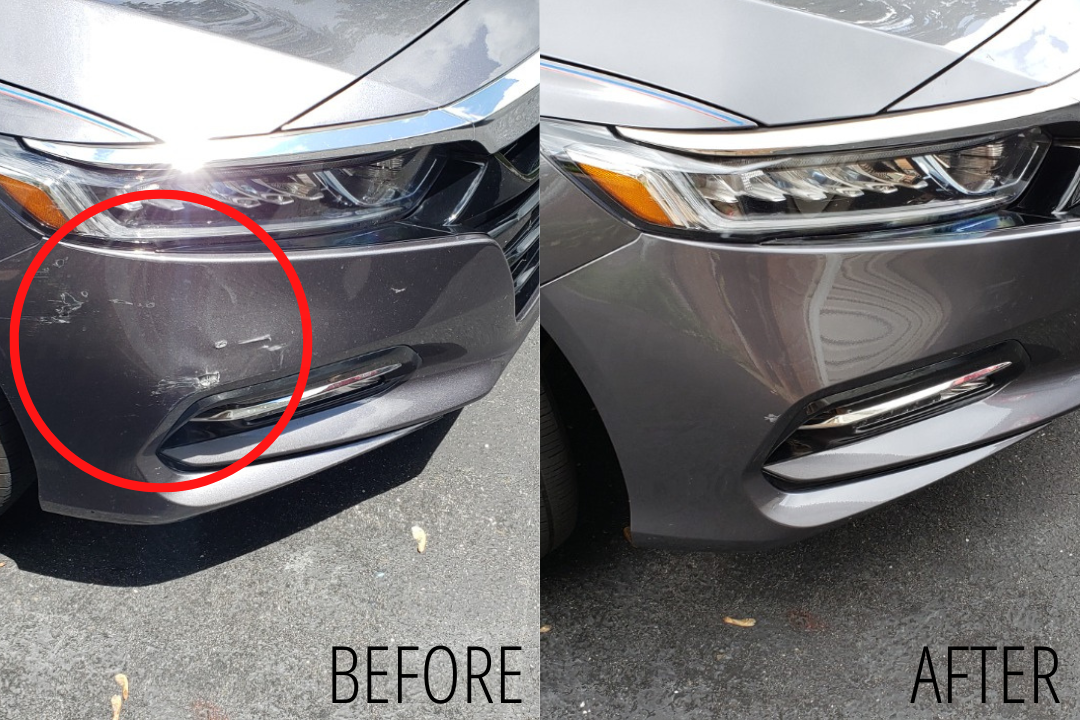 2018-2020 Honda Accord Front Bumper Lifestyle Before and After Photos 