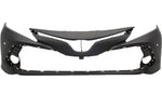 2018-2020 Toyota Camry Front Bumper Painted (LE/XLE Models) WITH: Park Assist Sensor Holes 521190X937 TO1000432 ReveMoto Painted Auto Parts Replacement 