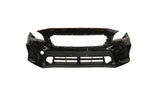 Painted Front Bumper Cover for 2018-2021 Subaru WRX Crystal Crystal Black Silica Pearl (CB4) WITH Textured Lower Center Area 57704VA050 SU1000190