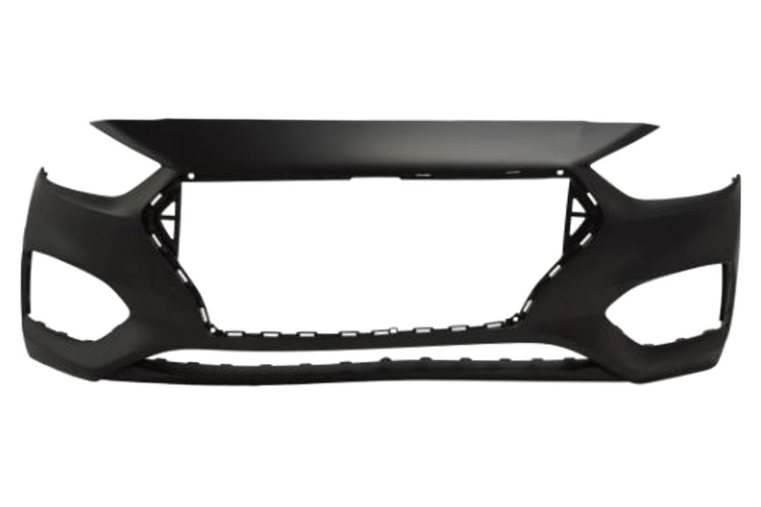 2018-2022 Hyundai Accent Front Bumper Painted 86511J0000 HY1000224 ReveMoto Painted Auto Parts Replacement 
