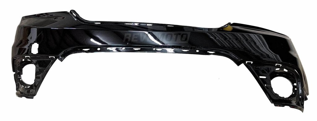 2016 Dodge Journey Front Bumper Painted Black-PX8_Crossroad Models_Without Head Light Washer Holes_5QZ97TZZAC