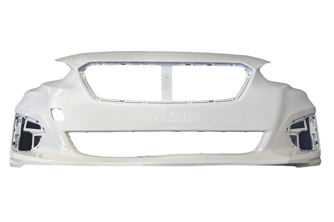 2017-2019 Subaru Impreza Front Bumper Painted_Crystal_White_Pearl_K1X_Sedan_Wagon_ 57704FL10A_ SU1000185