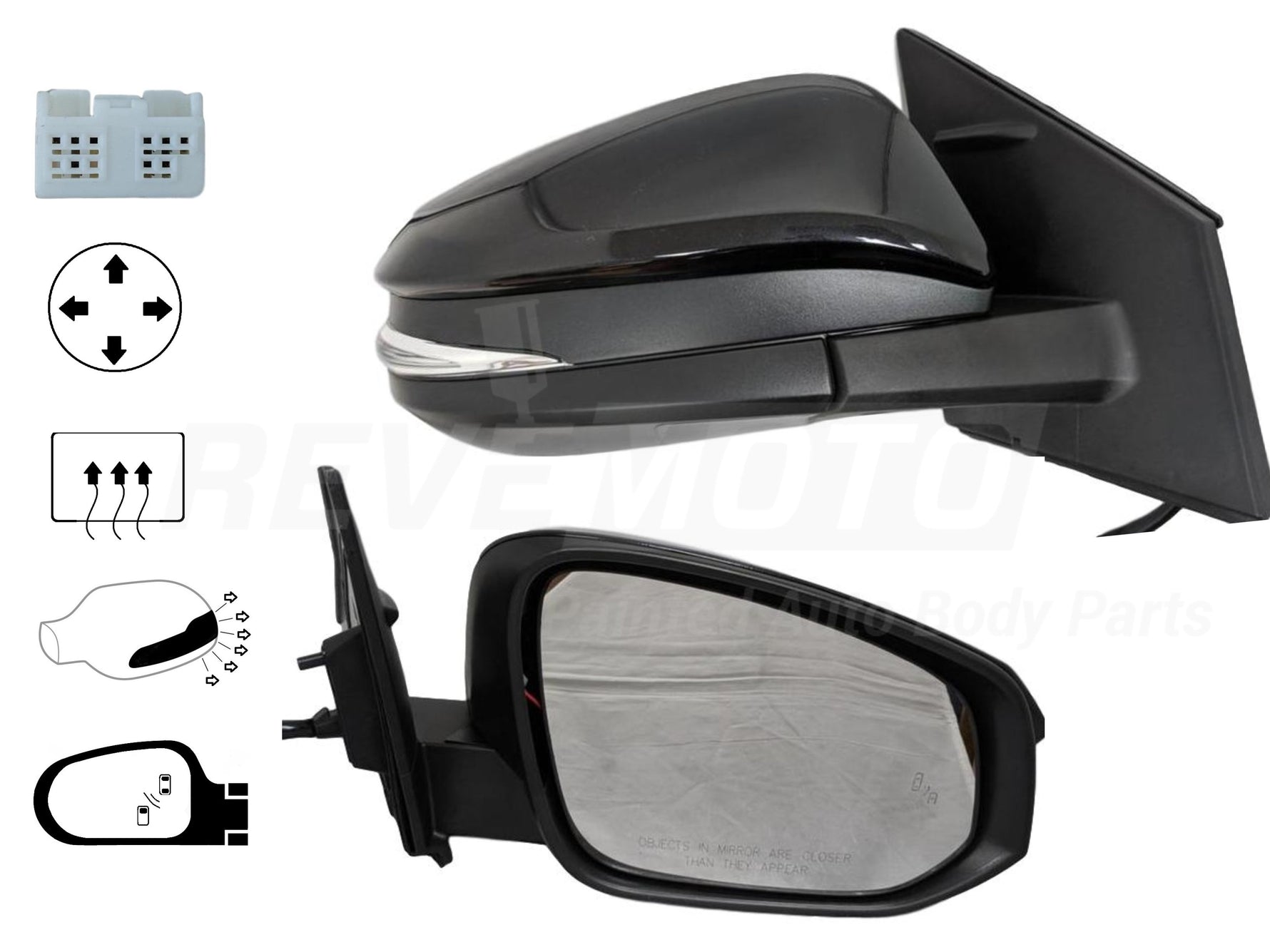 2018 Toyota RAV4 Side View Mirror Painted