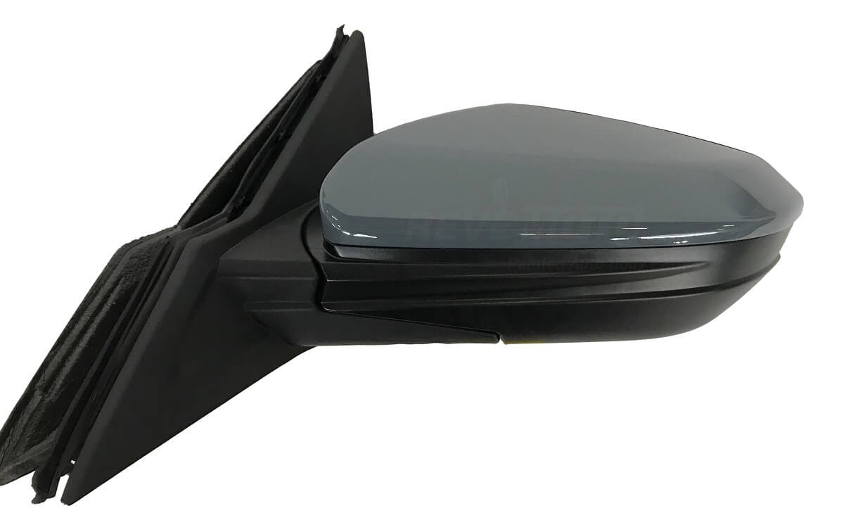 2019-2021 Honda Civic Driver-Side, Side View Mirror Fits Hatchback with LX_Sport _ WITHOUT_ Heat, Turn Signal Light, Camera Painted Sonic Gray Pearl (NH877P)