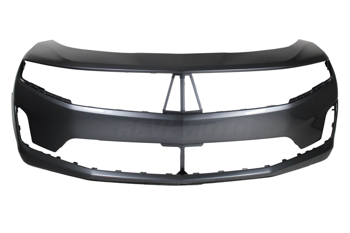 2019-2024 Chevrolet Camaro Front Bumper Painted (WITH: Performance Package) Satin Steel Gray Metallic 3 (WA464C) 84543060