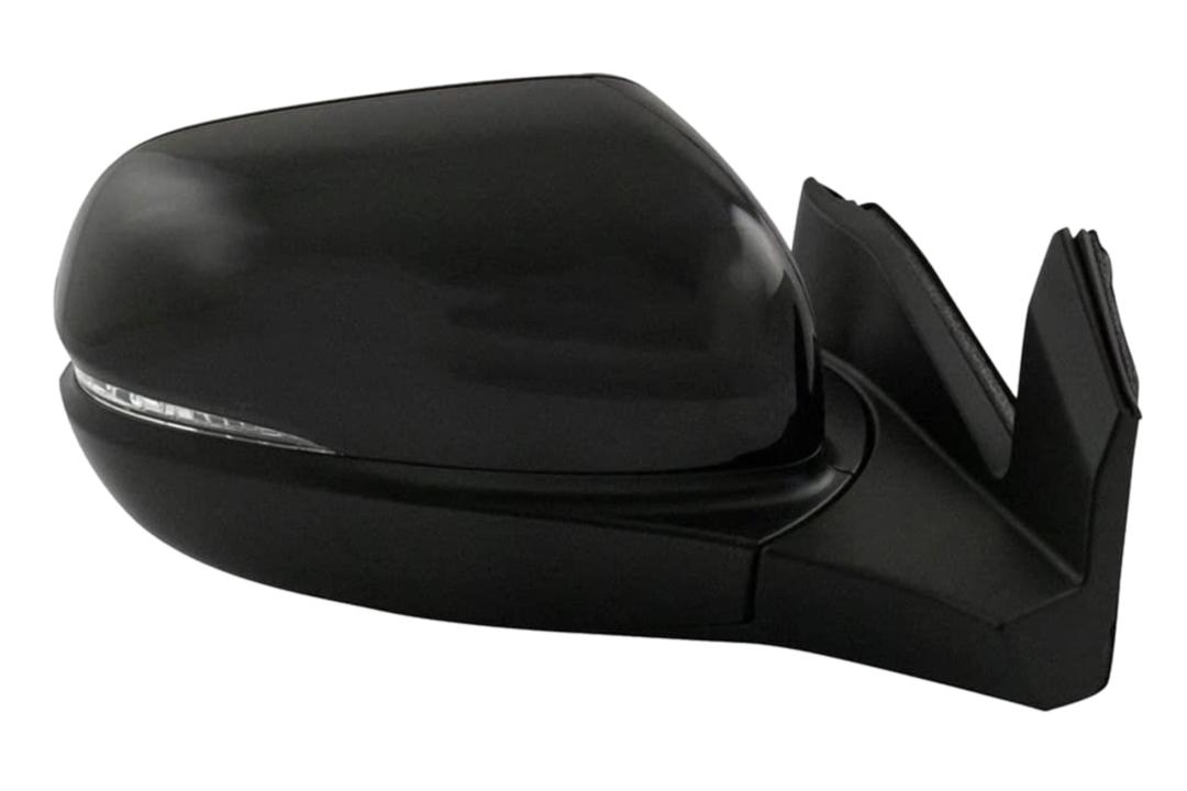 2019-2022 Honda Pilot Side View Mirror Painted (Right; Passenger-Side)_EX-L Models | WITH: Power, Heat, Turn Signal Light, Memory | WITHOUT: Auto-Dimming (Painted Upper Cover, Unpainted Base) 76200TG7A71ZE O1321335