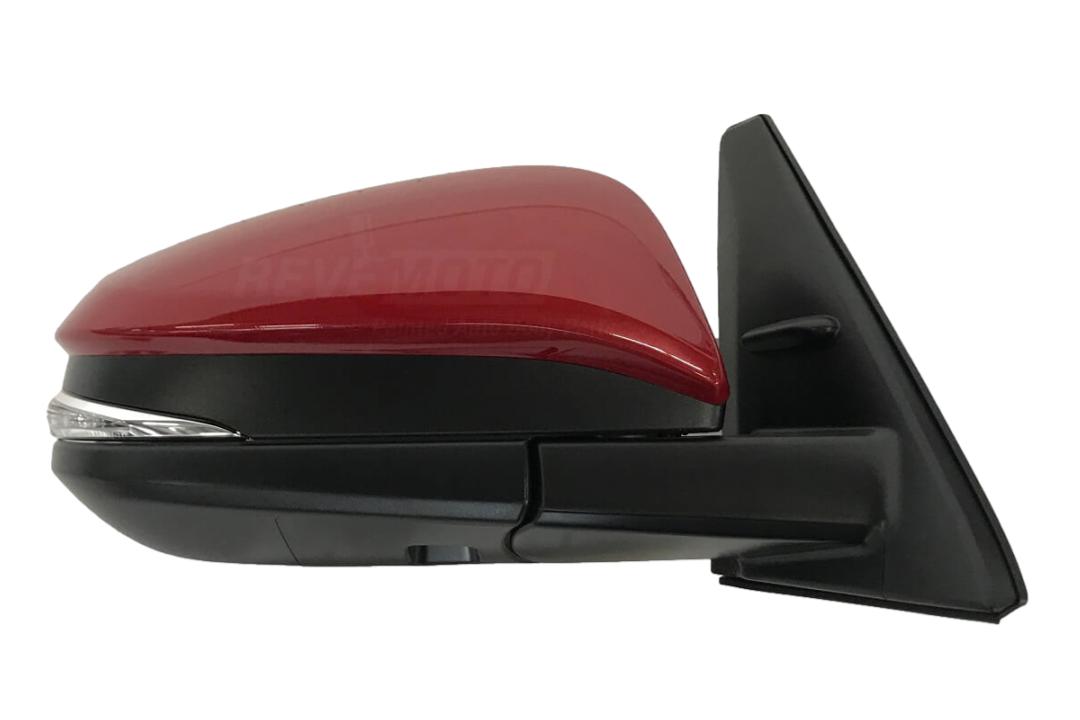 2014-2023 Toyota 4Runner OEM Passenger Side View Mirror Painted Barcelona Red Mica (3R3) 8791035C00/8791035C01