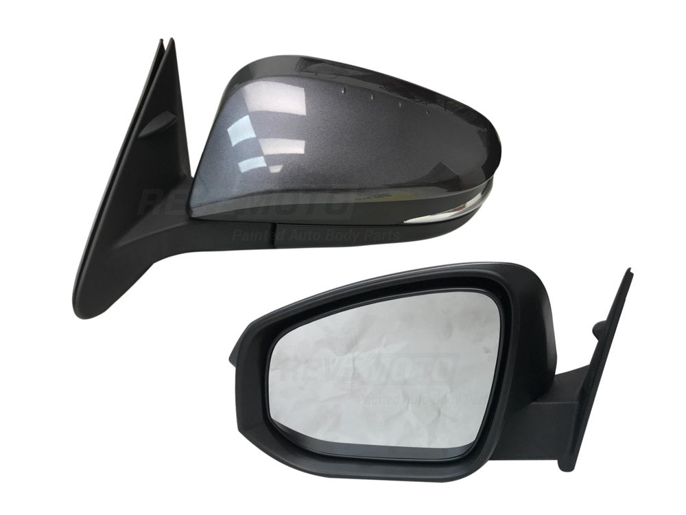 2019 Toyota Highlander Mirror, Left, Driver-Side, WITH_ Power, Manual Folding, Heat, Turn Signal Light _ WITHOUT_ Puddle Light, Blind Spot Detection, Memory, Surround View Camera_Gray Metallic (1G3)_879400E133_TO1320317.JP