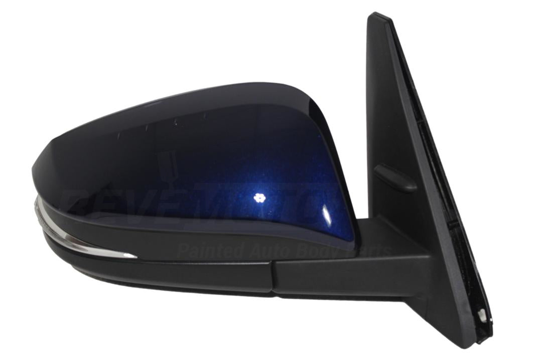 2014-2023 Toyota 4Runner Side View Mirror Painted (Right; Passenger-Side) WITH: Power, Heat, Turn Signal Light, Puddle Lamp Painted Super White II (040) 8791035C00