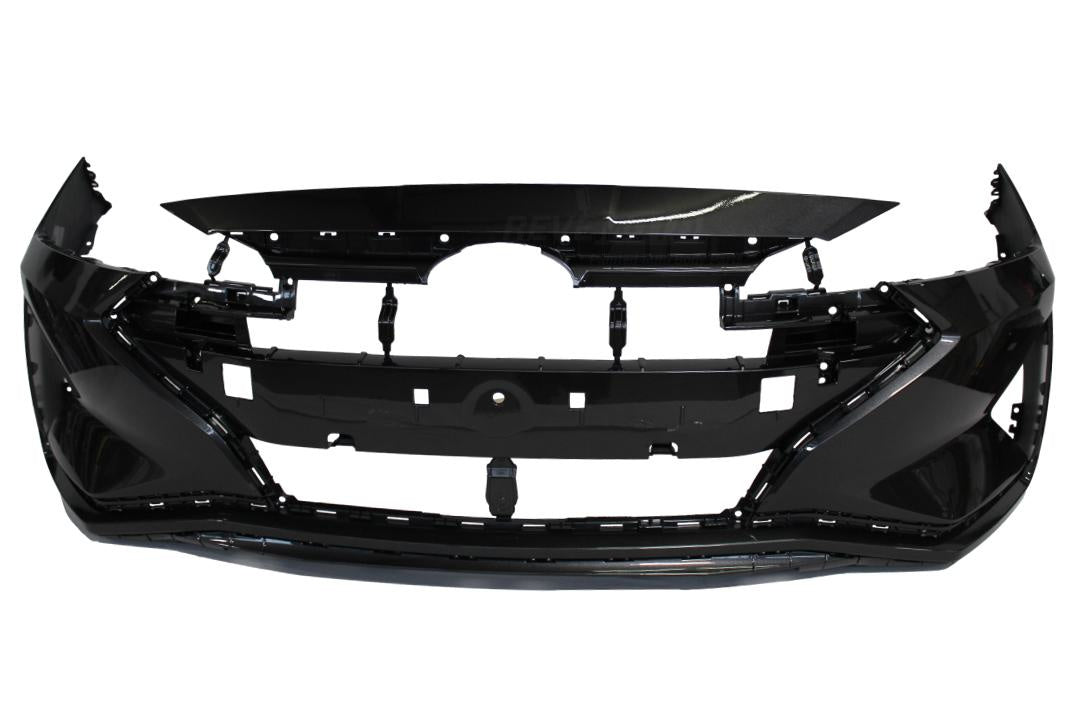 2019-2020 Hyundai Elantra Front Bumper Painted Nocturne Gray Metallic (T2G) | 2020 / (US Built) Sedan Models 86511F3500_HY1000236