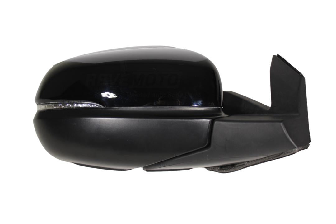 2019-2022 Honda Pilot Side View Mirror Painted (Right; Passenger-Side)_EX-L Models | WITH: Power, Heat, Turn Signal Light, Memory | WITHOUT: Auto-Dimming (Painted Upper Cover, Unpainted Base)_Crystal_Black_Pearl_NH731P_76200TG7A71ZE_ HO1321335