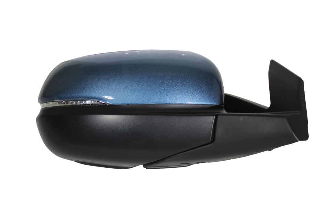 2019-2022 Honda Pilot Side View Mirror Painted (Right; Passenger-Side)_Steel_Sapphire_Metallic_B600M_EX Models | WITH: Power, Manual Folding, Heat, Turn Signal Light | WITHOUT: Memory, Camera, Auto-Dimming (Painted Upper Cover, Unpainted Base)_ 76200TG7A81ZD_ HO1321334