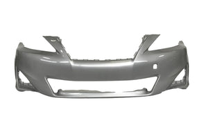 2011-2013 Lexus IS250 Front Bumper Painted_Tungsten_Pearl_1G1_WITHOUT: Sport, Headlight Washer Holes, Park Assist Sensor Holes_ 5211953979_ LX1000212