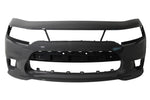 2015-2023 Dodge Charger Front Bumper Painted Ceramic Gray (PDN) WITH: Elliptical Fog Light Holes | WITHOUT: Crossbar Grille 5PP39TZZAE