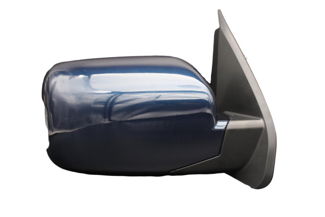 2011-2015 Honda Pilot Side View Mirror Painted (EX/EX-L/LX/Touring Models | WITHOUT: Heat)_Bali_Blue_Pearl_B552P_WITH: Power, Manual Folding, Turn Signal Light | WITHOUT: Heat, Memory_Right, Passenger-Side_ 76200SZAA52ZD_ HO1321259