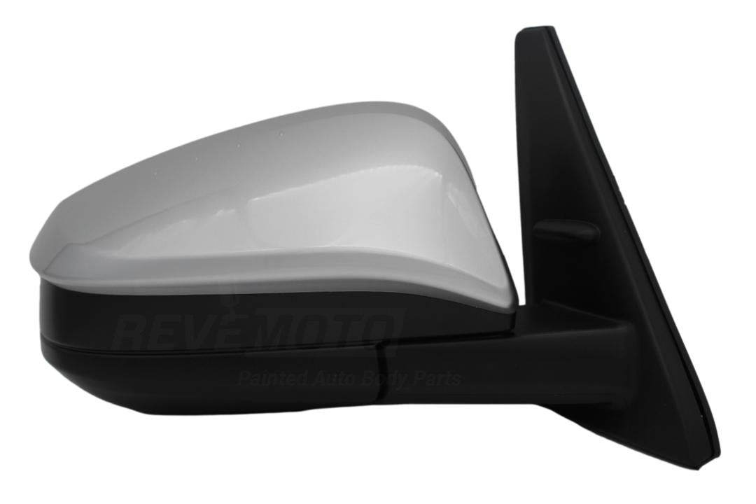 2021 Toyota 4Runner Side View Mirror Painted Classic Silver Metallic (1F7) WITH: Power, Heat WITHOUT: Turn Signal Light, Puddle Lamp Right, Passenger-Side 8791035B91