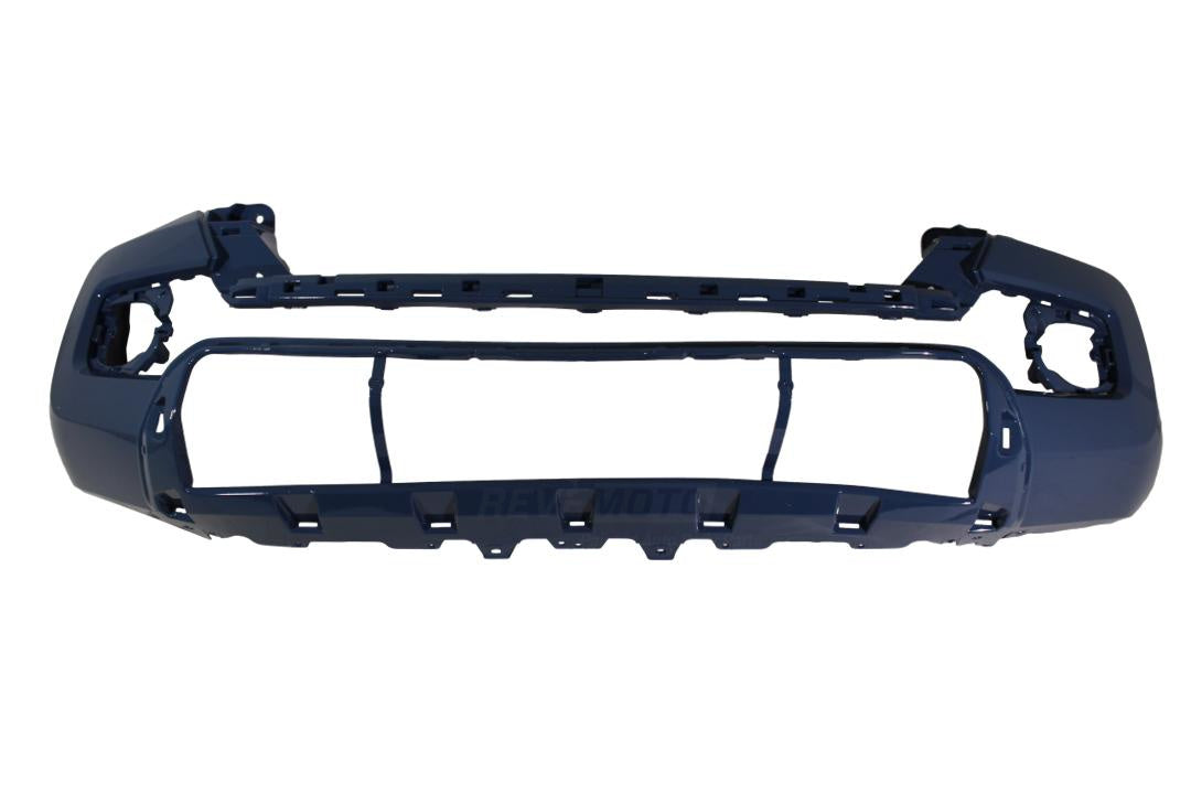 2016-2023 Toyota Tacoma Front Bumper Painted (WITH: Wheel Opening Molding) Cavalry Blue (8W2) WITH Wheel Opening Molding 5211904907