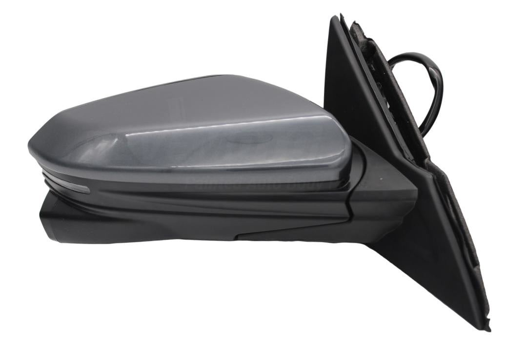 2017-2021 Honda Civic Side View Mirror Painted Hatchback Painted Polished Metal Metallic (NH737M) 76208TGGA32