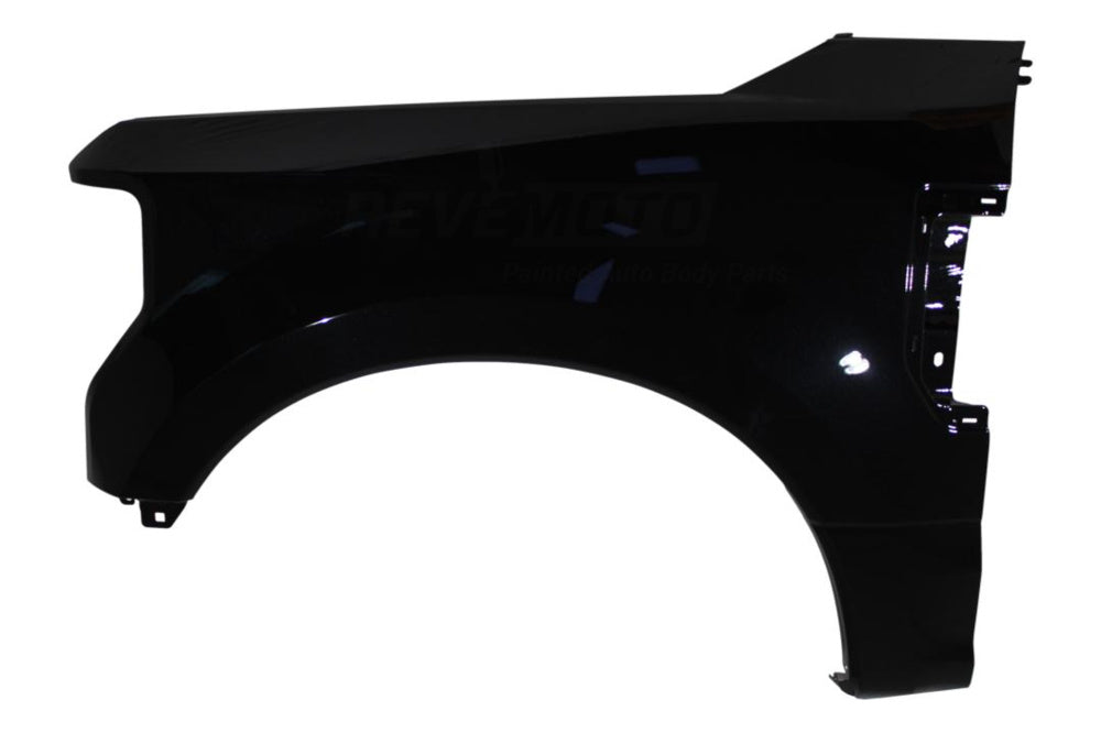 2020-2022 Ford F250 Fender Painted (Driver-Side | WITHOUT: Wheel Opening Molding) Agate Black Metallic (UM) LC3Z16006A FO1240330